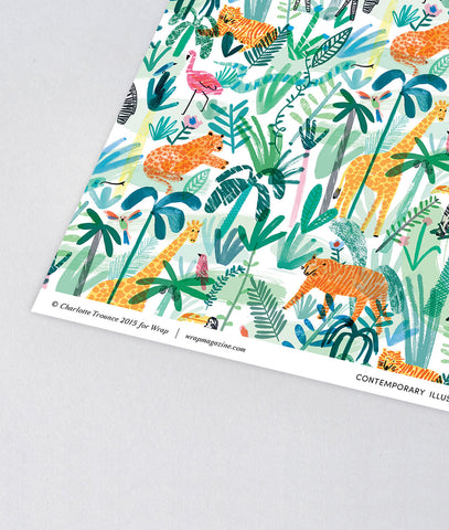 Geschenkpapier "Jungle Animals" / Wrap