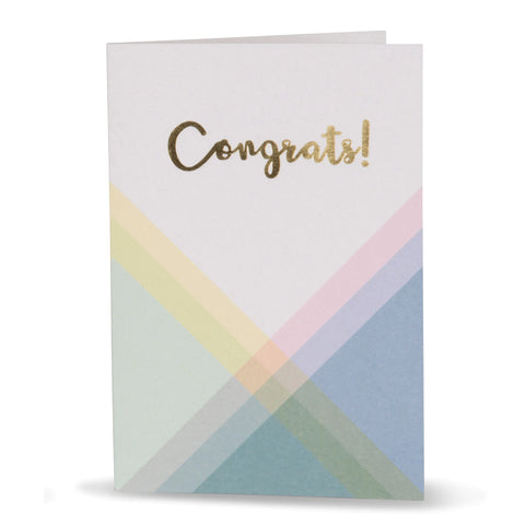 Karte „Congrats“ / Susi Winter
