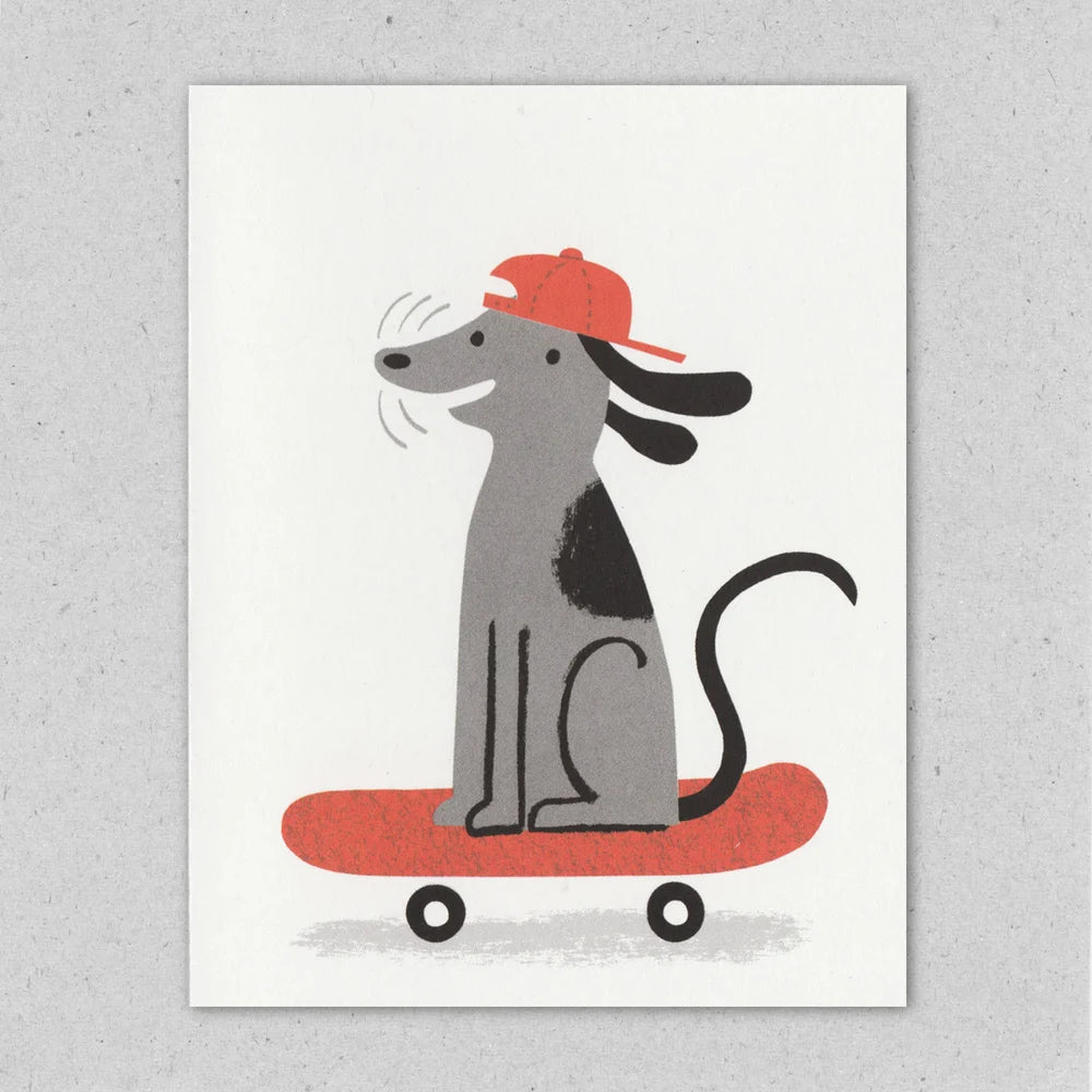 Karte „Deck Dog“ / Lisa Jones Studio