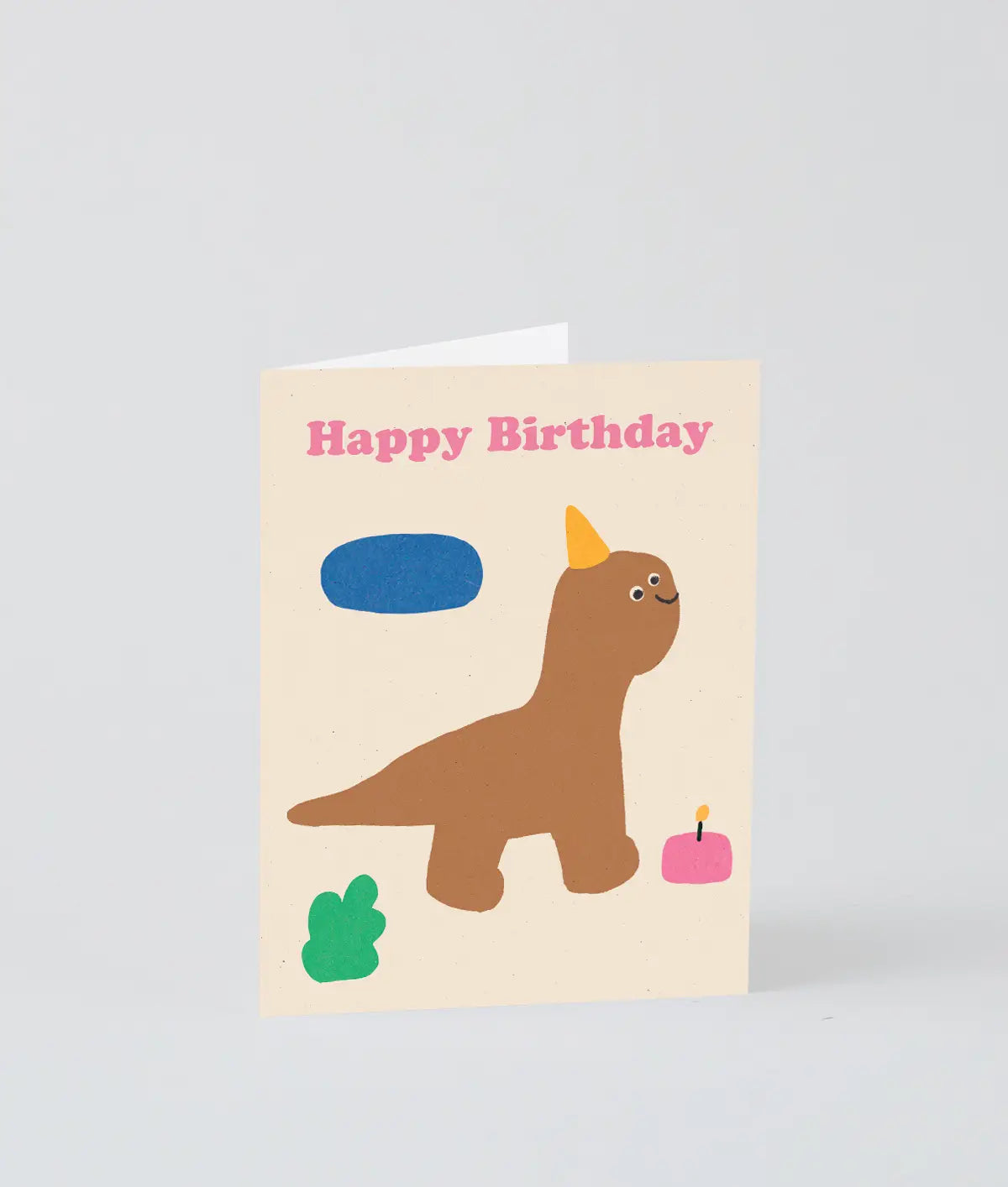 Karte Happy Birthday Dino / Wrap