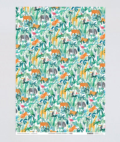 Geschenkpapier "Jungle Animals" / Wrap
