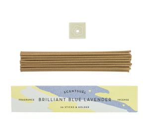 Japanische Räucherstäbchen "Blue Lavender" / Scentsual