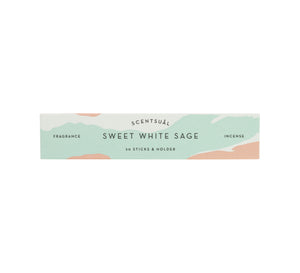 Japanische Räucherstäbchen "Sweet White Sage" / Scentsual