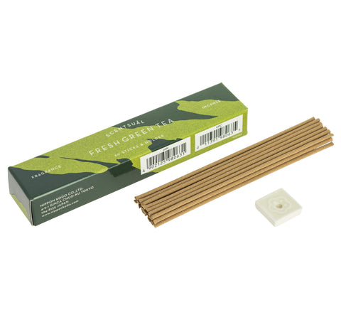 Japanische Räucherstäbchen "Fresh Green Tea" / Scentsual