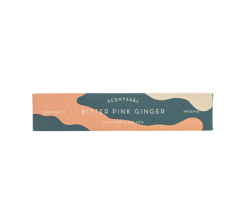 Japanische Räucherstäbchen "Bitter Pink Ginger" / Scentsual