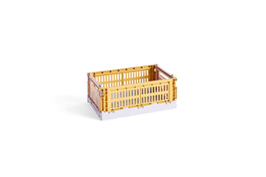 Faltkiste "Colour Crate Mix" S / Hay