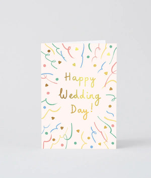 Karte Happy Wedding Day / Wrap