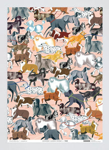 Geschenkpapier „Dogs“ / Wrap