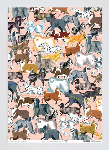 Geschenkpapier „Dogs“ / Wrap