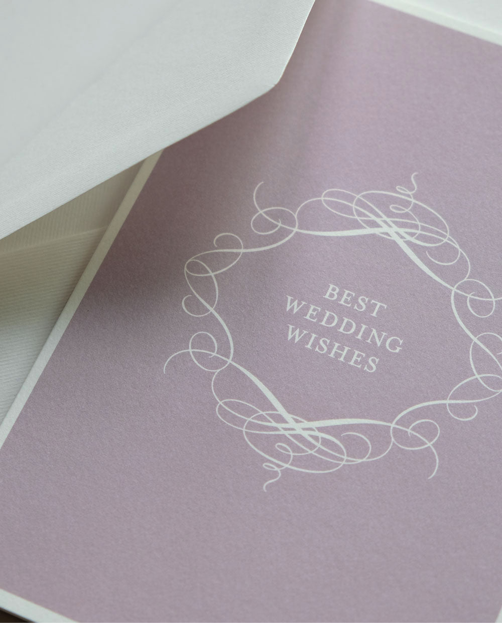 Hochzeitskarte "Lilac" / Haferkorn & Sauerbrey