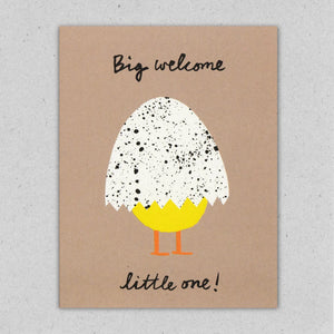 Karte „Big Welcome Little One“ / Lisa Jones Studio