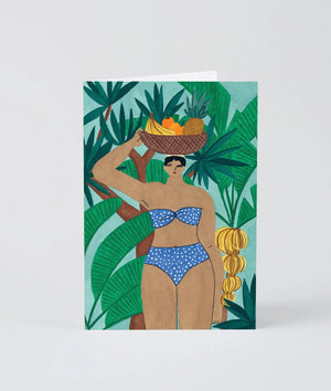 Karte Obstkorb Lady / Wrap