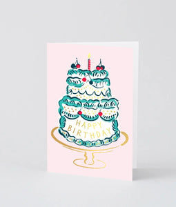 Karte HB Cake and Candle / Wrap