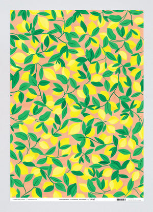 Geschenkpapier "Lemons" / Wrap