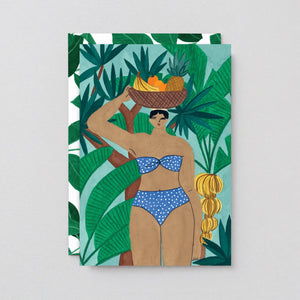 Karte Obstkorb Lady / Wrap