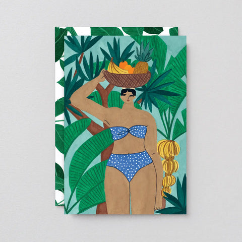 Karte Obstkorb Lady / Wrap