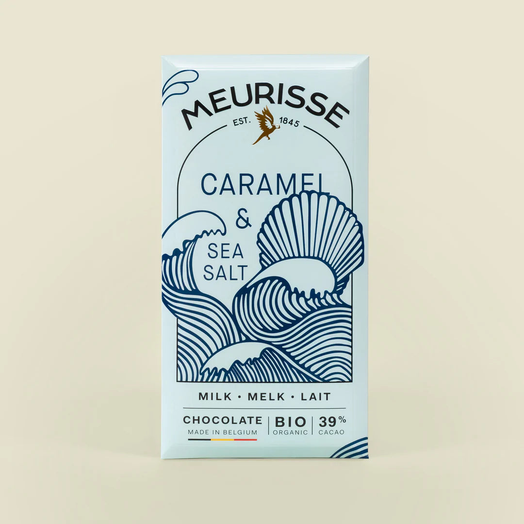 Milchschokolade "Caramel & Sea Salt 39%" / Meurisse