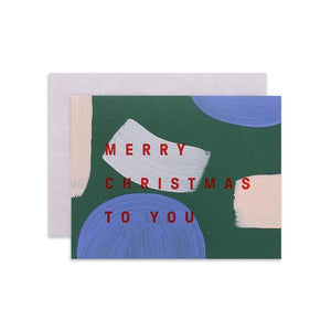 Weihnachtskarte "Snowball Christmas"/ Moglea