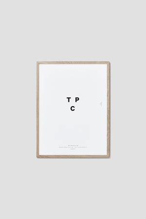 Poster "Blue Stripe At Concorde" 50 x 70 cm/ TPC x Sofia Lind
