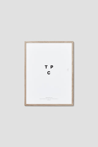 Poster "Blue Stripe At Concorde" 50 x 70 cm/ TPC x Sofia Lind