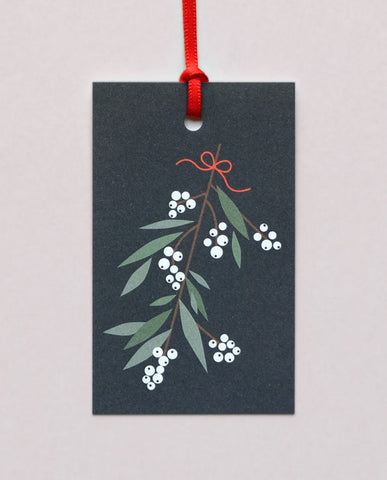 Geschenkanhänger "Mistelzweig" / Haferkorn & Sauerbrey