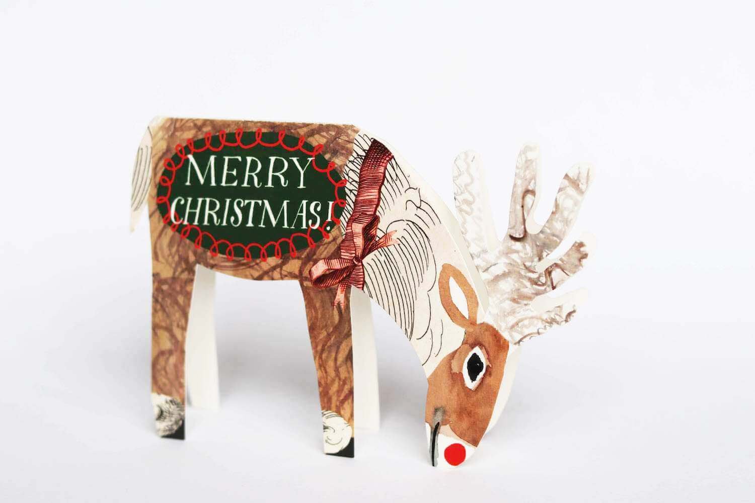 Weihnachtskarte "Rudolph" / Hadley