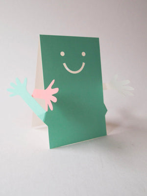 Karte "Hug Card" / Cut & Make