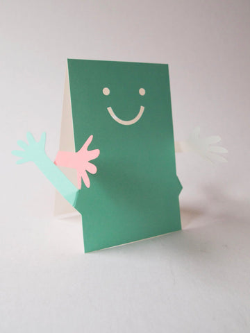 Karte "Hug Card" / Cut & Make