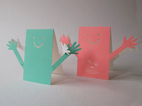 Karte "Hug Card" / Cut & Make