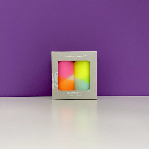 Dip Dye Stumpenkerzen / Pink Stories