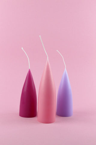Kerze "Cone Shaped Candle" / Kunstindustrien