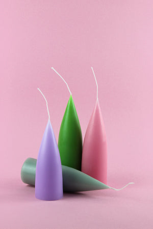 Kerze "Cone Shaped Candle" / Kunstindustrien