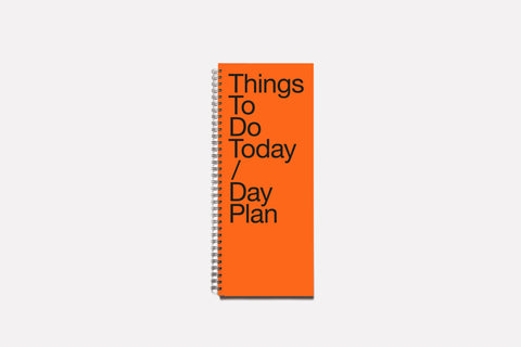 Desktop Planer "Things To Do" Tomato / Marjolein Delhaas