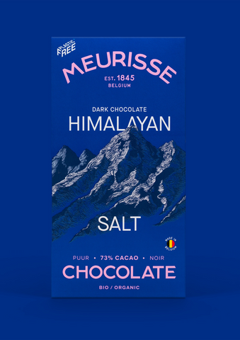 Dunkle Schokolade "Himalayan Salt 73%" / Meurisse
