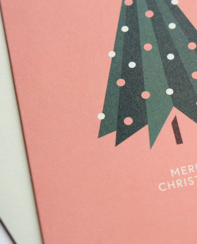 Weihnachtskarte "Pretty Tree" / Haferkorn & Sauerbrey