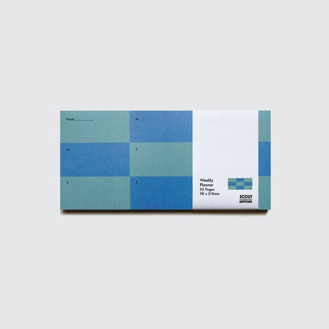 Notizblock "Weekly Planner Block" / Scout Editions