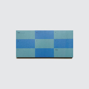 Notizblock "Weekly Planner Block" / Scout Editions