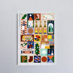Adventskalender-Briefmarken / Scout Editions