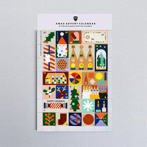 Adventskalender-Briefmarken / Scout Editions