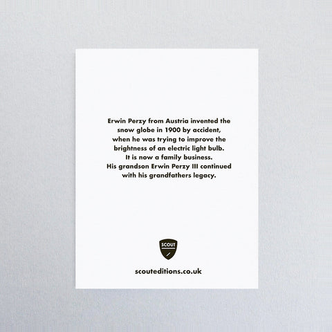 Mini-Karte "Schneekugel" / Scout Editions