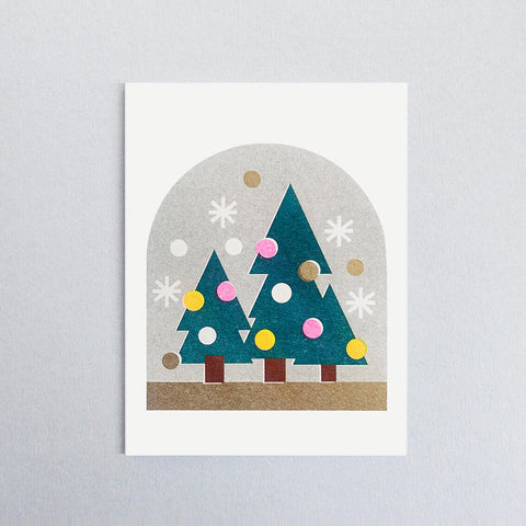 Mini-Karte "Schneekugel" / Scout Editions