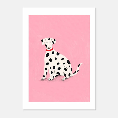 Giclée-Druck "Spotted Dog" 50x70 cm / Tara Deacom