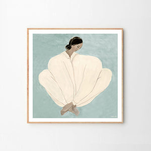 Poster "Meet Me At Jaurès" 50 x 50 cm/ TPC x Sofia Lind