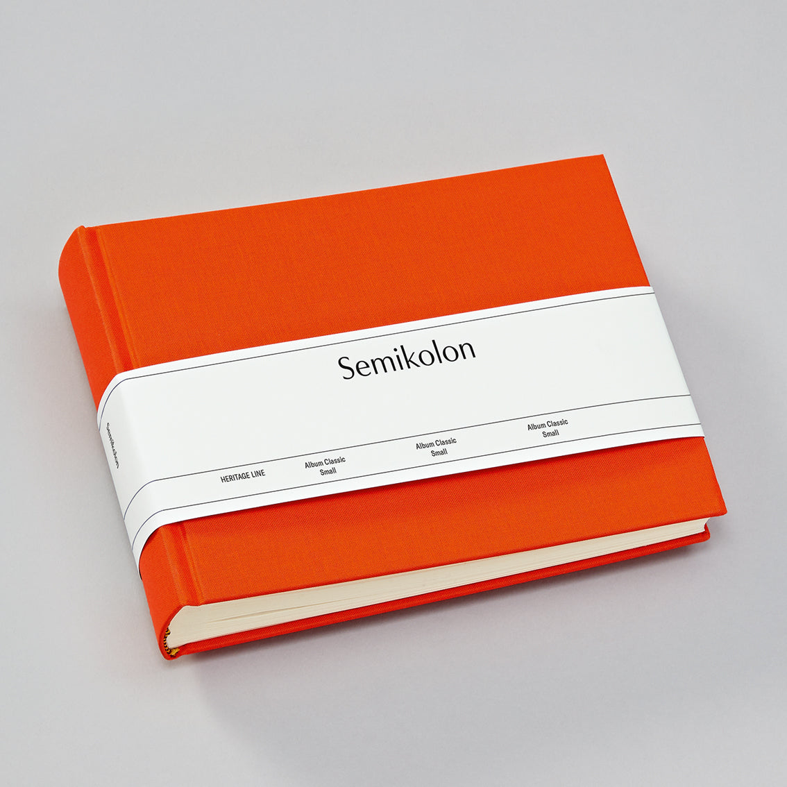 Fotoalbum Classic Small Orange / Semikolon