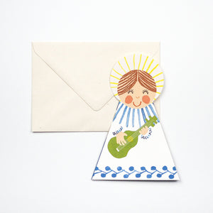 Weihnachtskarte "Angel Blue" / Hadley
