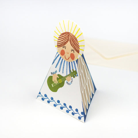 Weihnachtskarte "Angel Blue" / Hadley