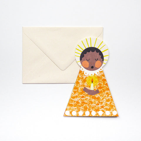 Weihnachtskarte "Angel Orange" / Hadley