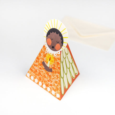 Weihnachtskarte "Angel Orange" / Hadley
