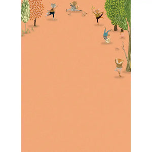 Briefpapier-Set für Kinder "Yoga in the Park" Roger La Borde