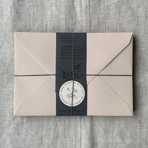 Briefkarten-Set A6 Orchidee / Feingeladen Togethery